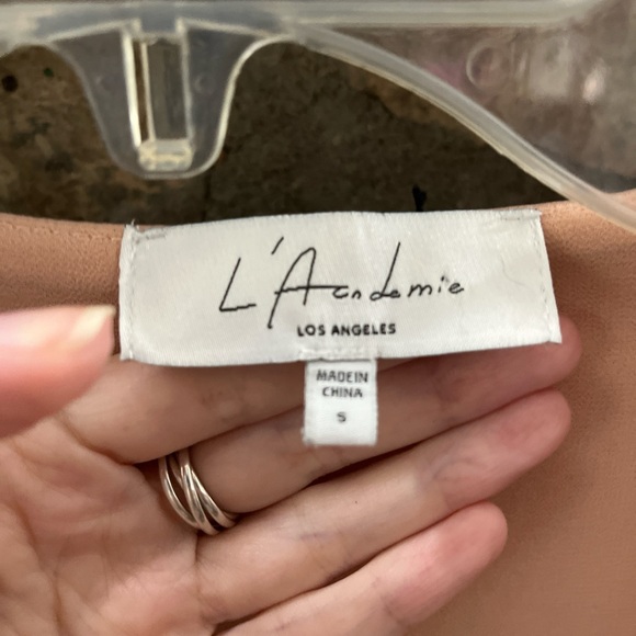 L’Academe’ LosAngeles wrap top size small - Picture 7 of 8